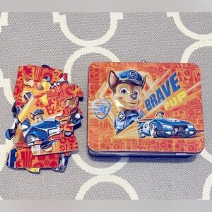 Paw Patrol Chase Puzzle in Tin with Handle